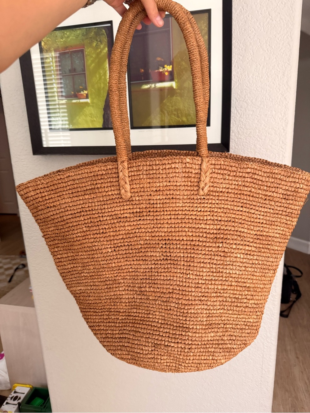 NWT Alex Mill Mary Tote Raffia
